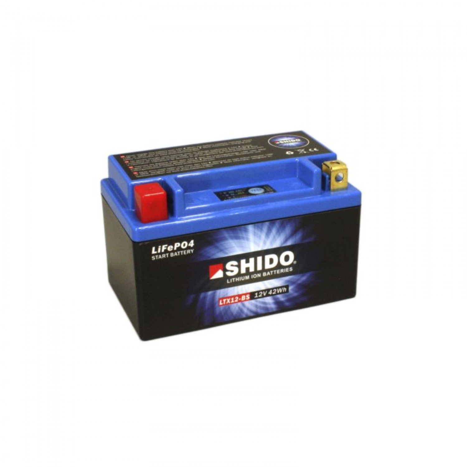 Μπαταρία Λιθίου SHIDO LTX12-BS LION -S- (YTX12-BS)