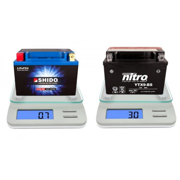  Μπαταρία Λιθίου SHIDO LTX9-BS LION -S- (YTX9-BS)