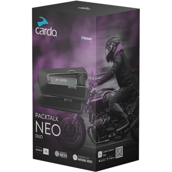 ΕΝΔΟΕΠΙΚΟΙΝΩΝΙΑ CARDO PACKTALK NEO DUO JBL®