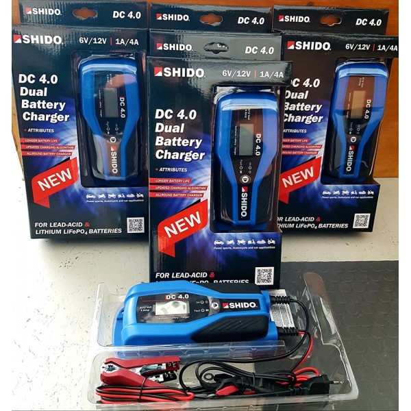 Φορτιστής/Συντηρητής μπαταρίας SHIDO DC 4.0