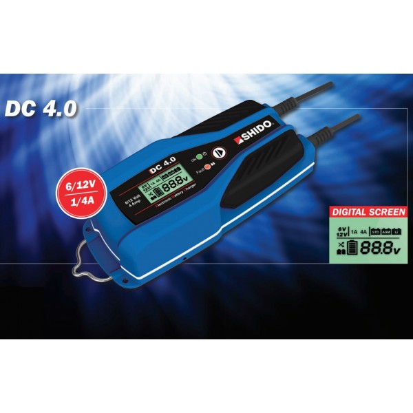 Φορτιστής/Συντηρητής μπαταρίας SHIDO DC 4.0