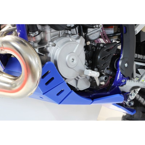 Ποδιά Κινητήρα με Προστασία Μοχλικού AXP Sherco SE250, SE300 '14-24'- Blue