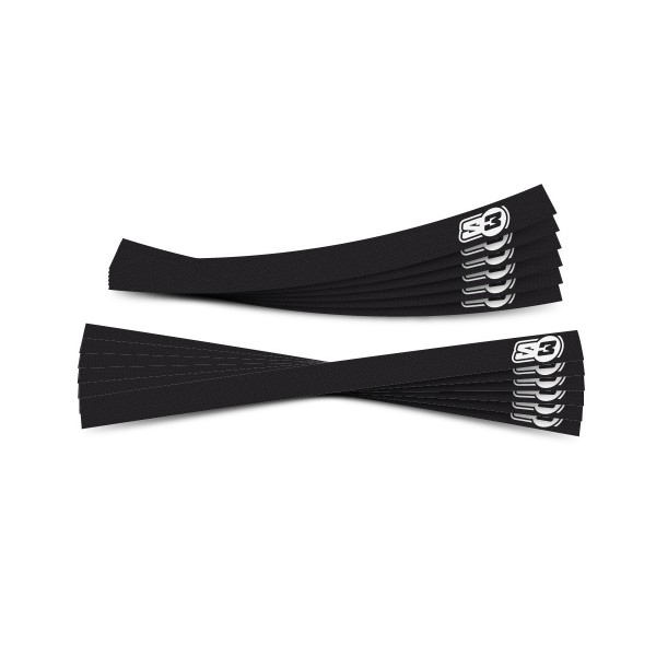 FULL Wheels Stickers Kit S3 for Trial/Enduro Black