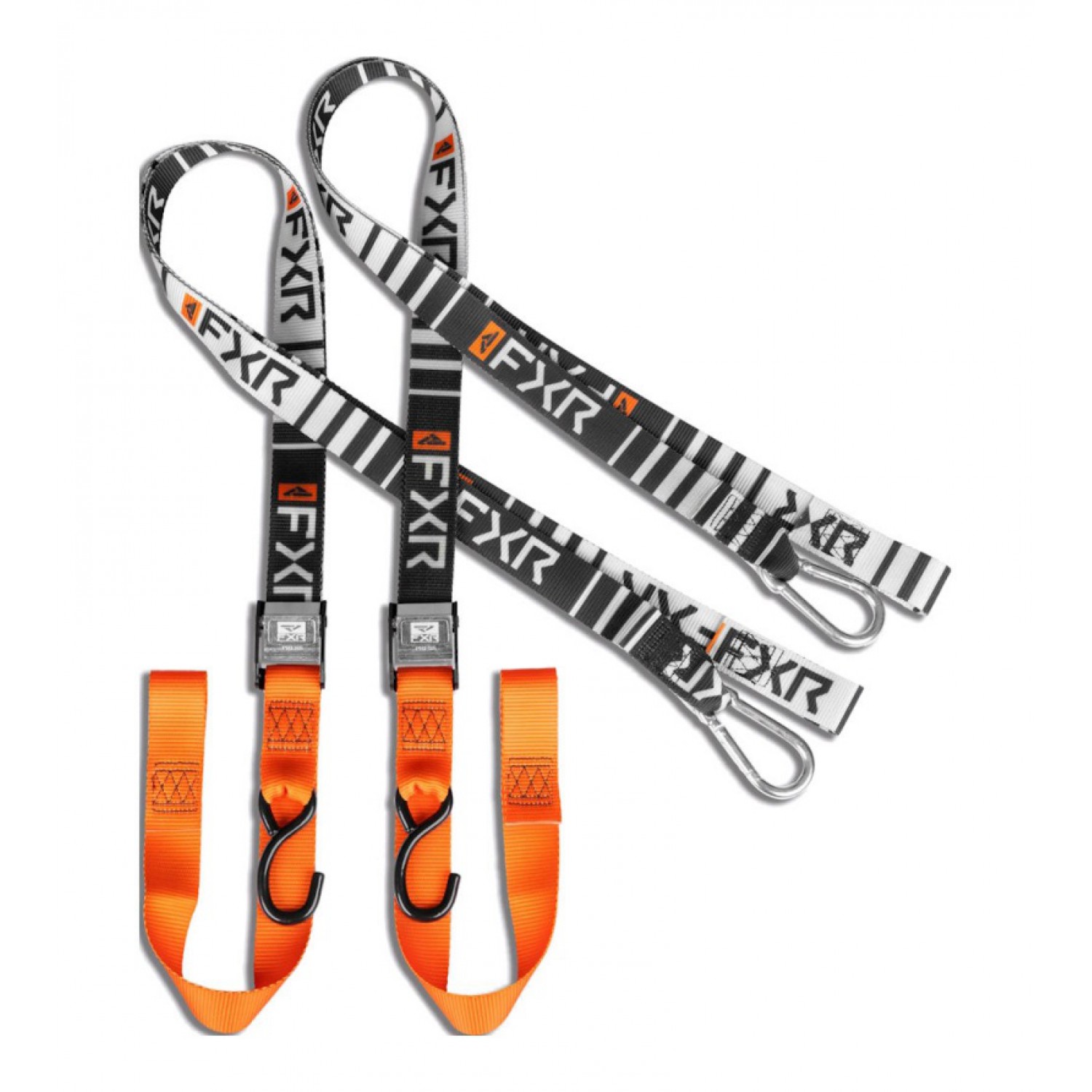 Ιμάντες Δεσίματος Μοτοσυκλέτας FXR  Heavy Duty Black / Orange