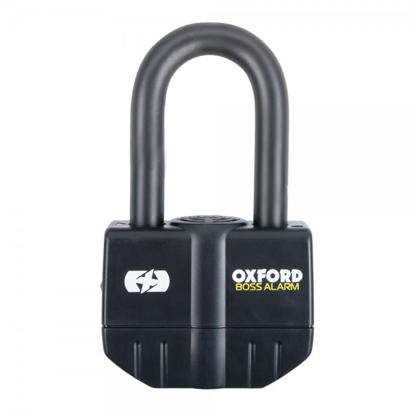 Κλειδαριά Δισκ. Λουκέτο με Συναγερμό OXFORD Boss Alarm 16mm Padlock Black LK484