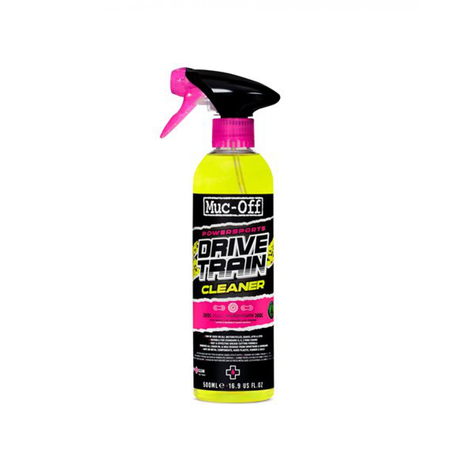 Καθαριστικό Σπρέι MUC-OFF POWERSPORTS DRIVETRAIN 500ml