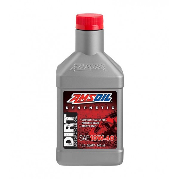Λιπαντικό AMSOIL 10W40 100% SYNTHETIC DIRT BIKE OIL (946ml)