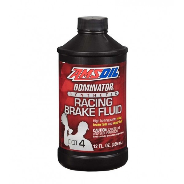 Υγρό Φρένων AMSOIL DOT 4 100% SYNTHETIC RACING BRAKE FLUID (12oz - 355ml)