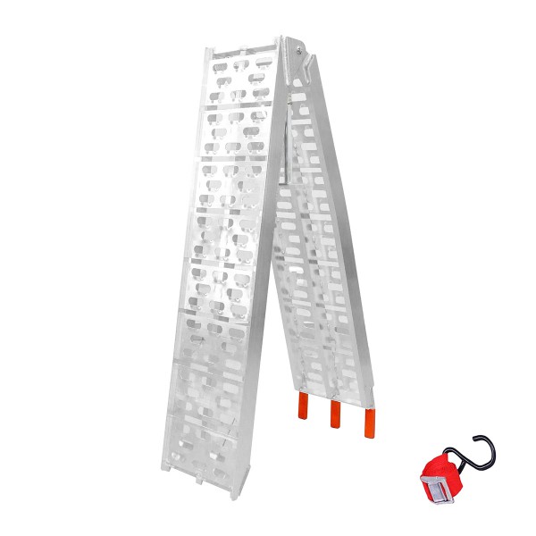 ΡΑΜΠΑ ΜΟΤΟ/ATV BIKETEC UNIVERSAL ΑΛΟΥΜΙΝΙΟΥ ΜΕ ΣΤΗΡΙΓΜΑΤΑ 226 X 30,5 CM