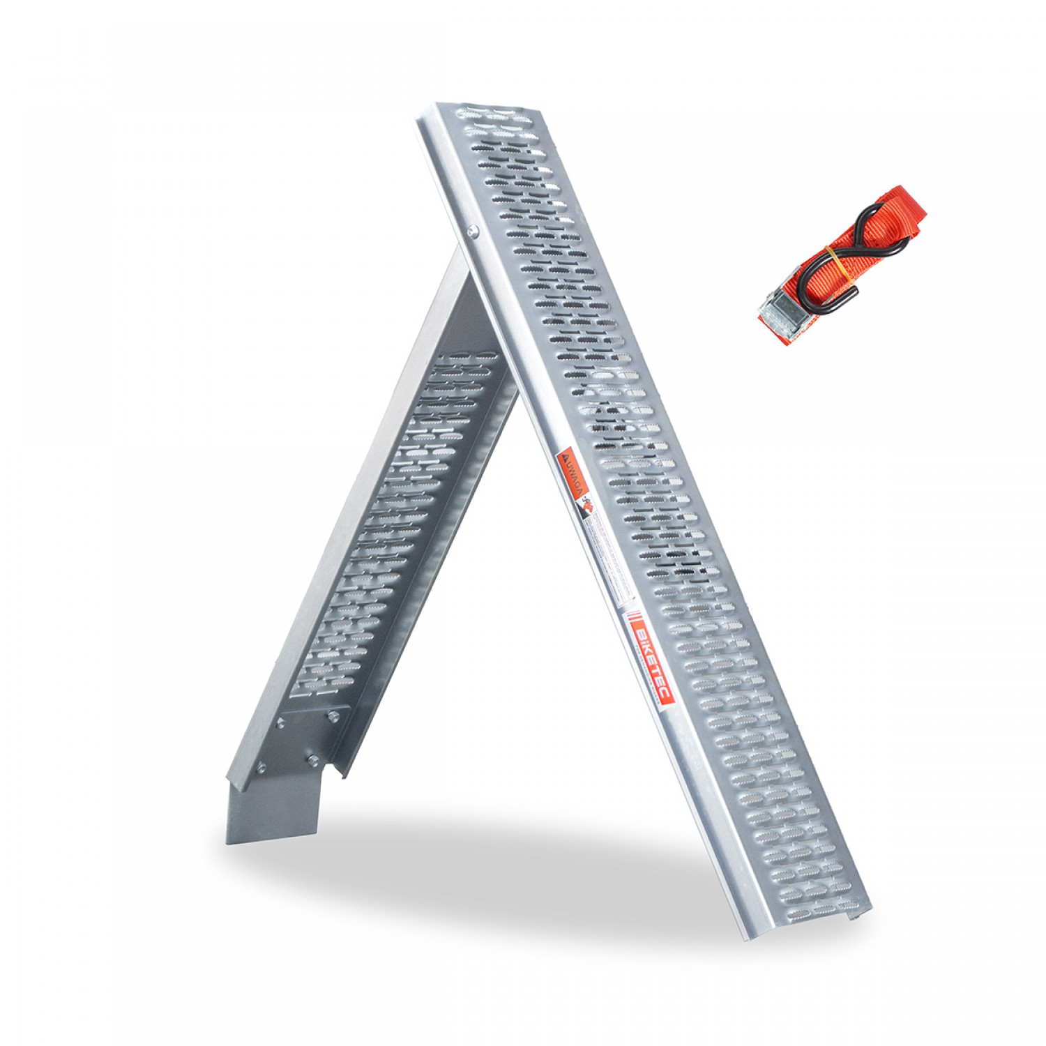  ΡΑΜΠΑ ΜΟΤΟ/ATV BIKETEC UNIVERSAL ΧΑΛΥΒΔΙΝΗ 215CM X 26CM