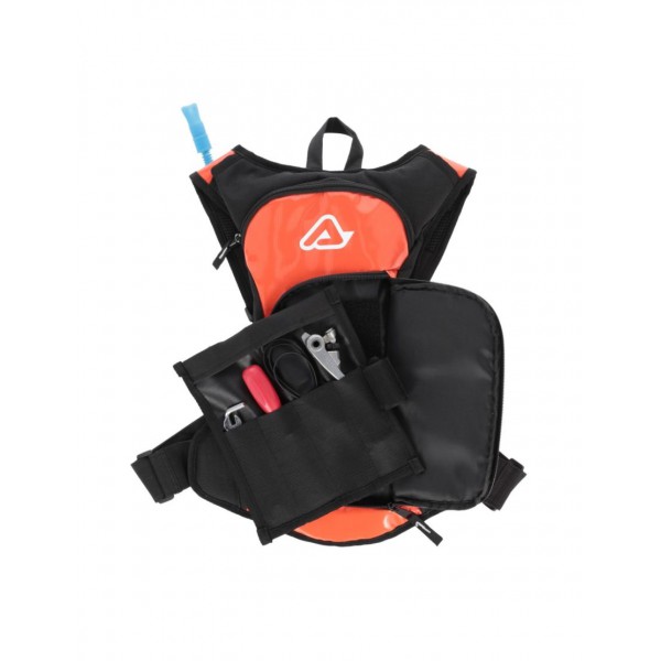 Backpack Drinkbag Acerbis ACQUA LOGO 2L Orange/White
