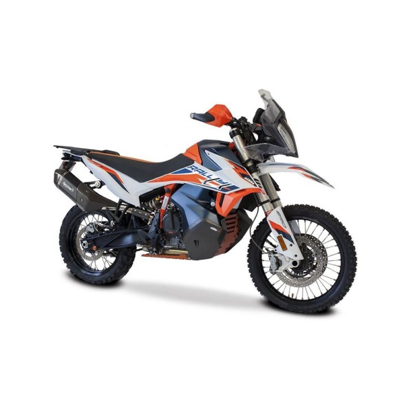 Εξάτμιση HP CORSE SPS CARBON SHORT BLACK  KTM 890 ADVENTURE L-R-RALLY 21-24