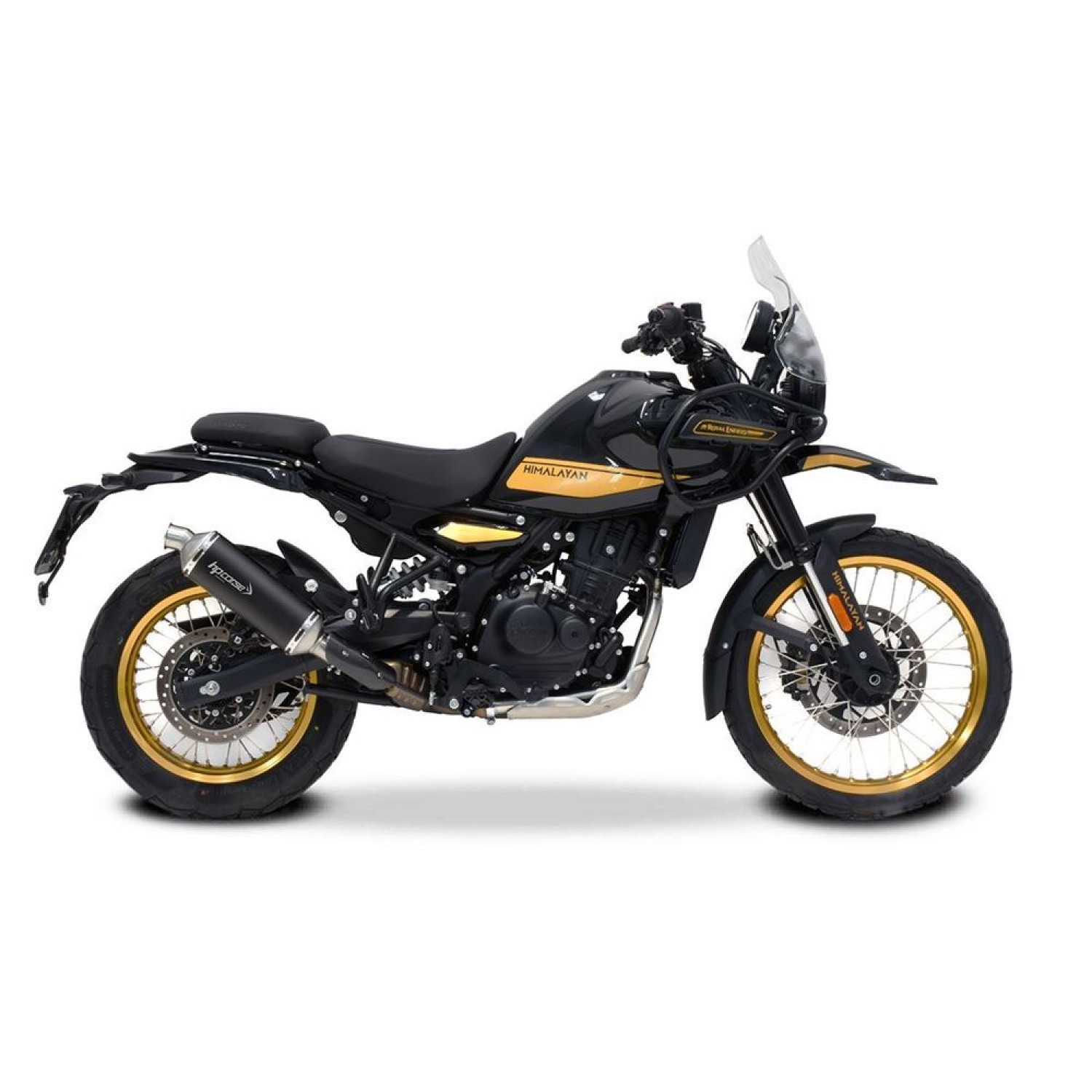 Εξάτμιση HP CORSE SP-1 SHORT BLACK ROYAL ENFIELD HIMALAYAN 450