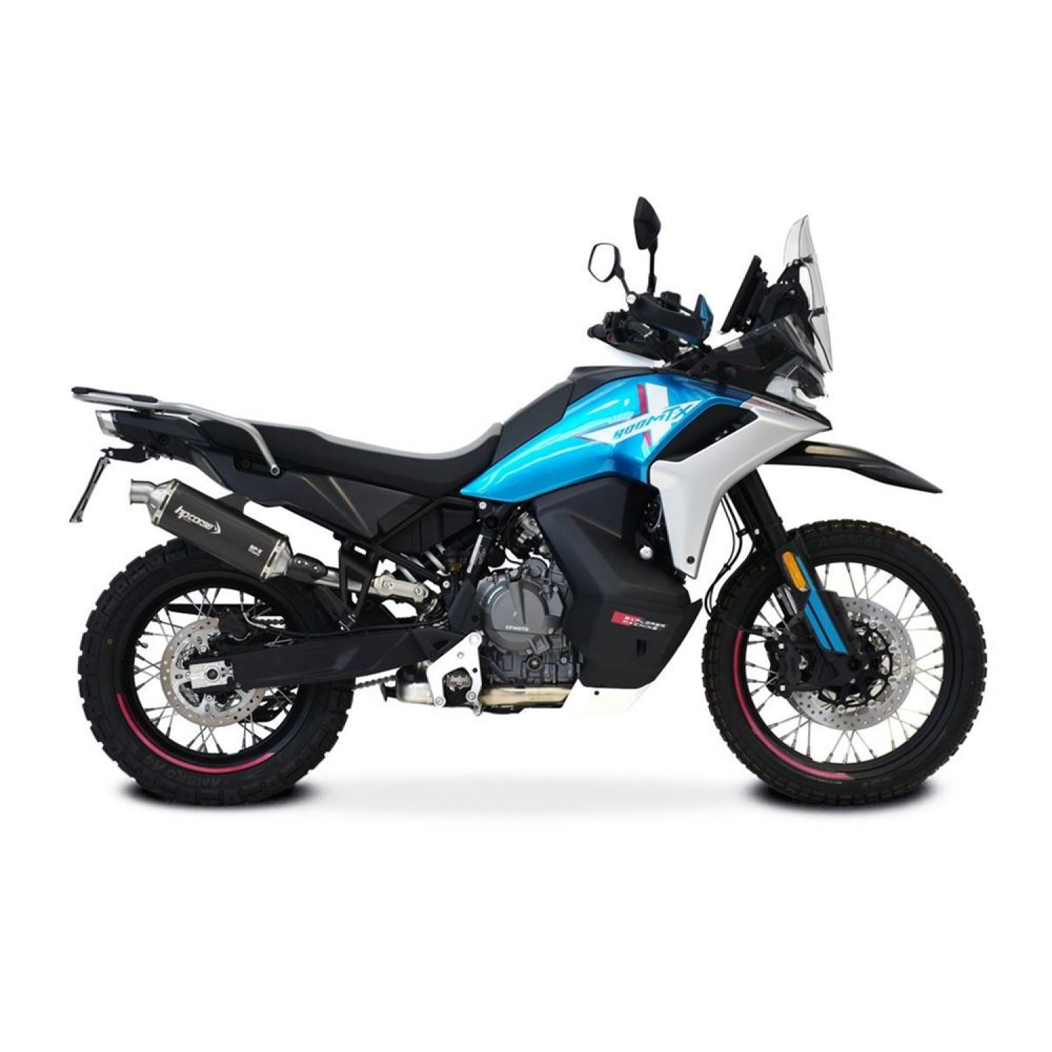 Εξάτμιση HP CORSE SP-2 SHORT BLACK TITANIUM CF MOTO 800 MT-X 2025