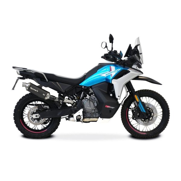 Εξάτμιση HP CORSE SP-2 SHORT BLACK TITANIUM CF MOTO 800 MT-X 2025