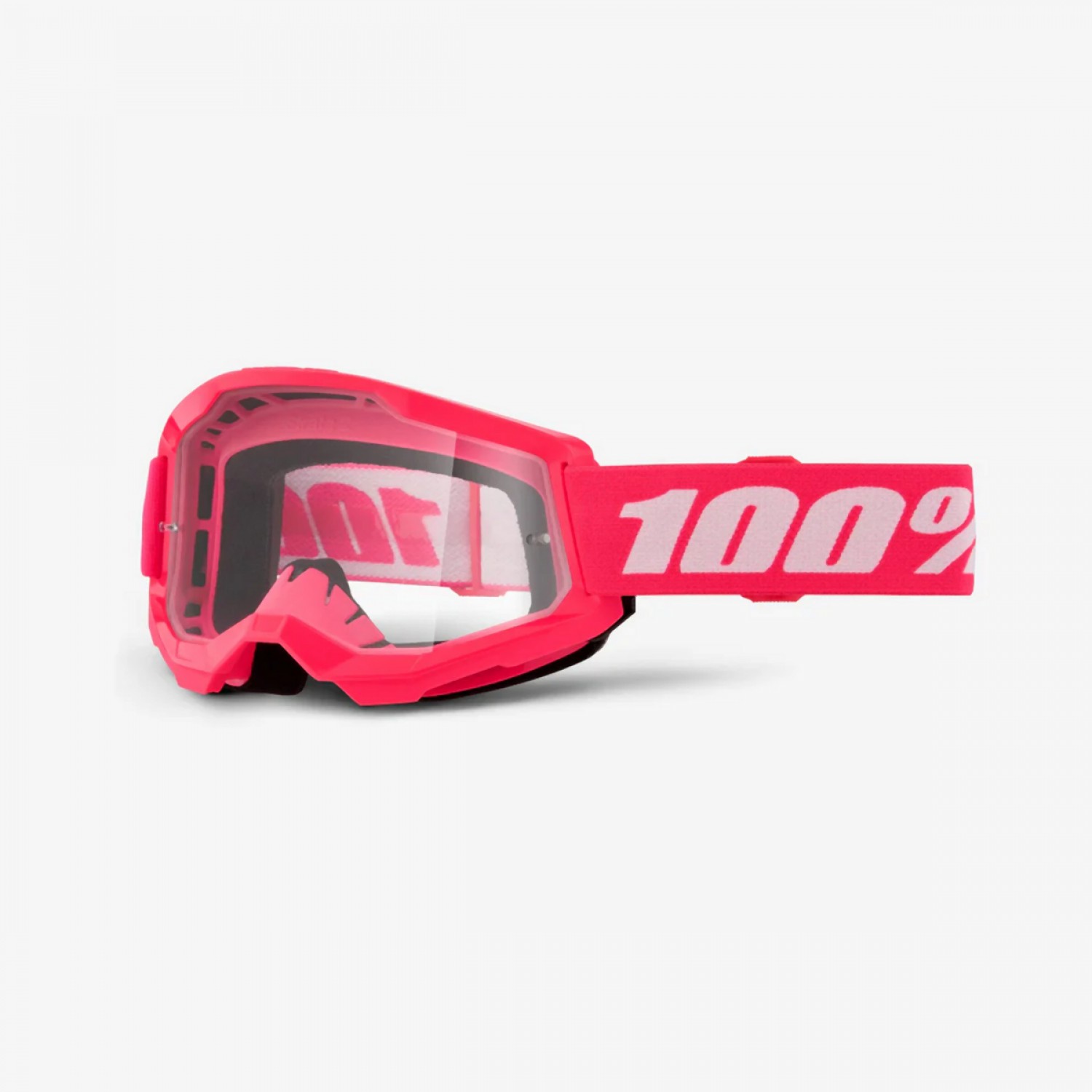 Μάσκα 100% STRATA 2 PINK – CLEAR LENS