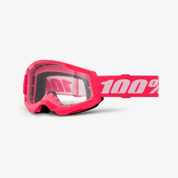 Μάσκα 100% STRATA 2 PINK – CLEAR LENS