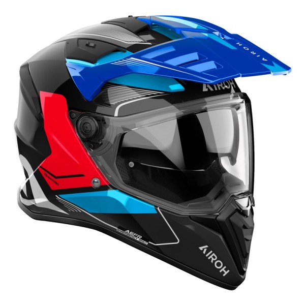 Κράνος Airoh Bandit  Tune Μπλε/Κόκκινο Gloss