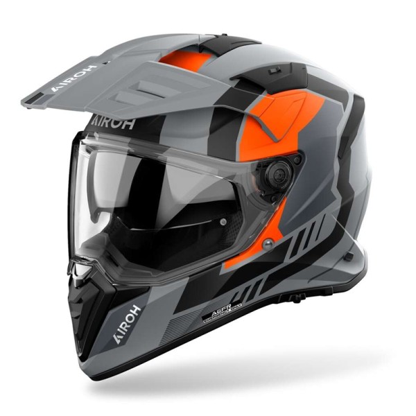 Κράνος Airoh Bandit Horn Πορτοκαλί Ματ