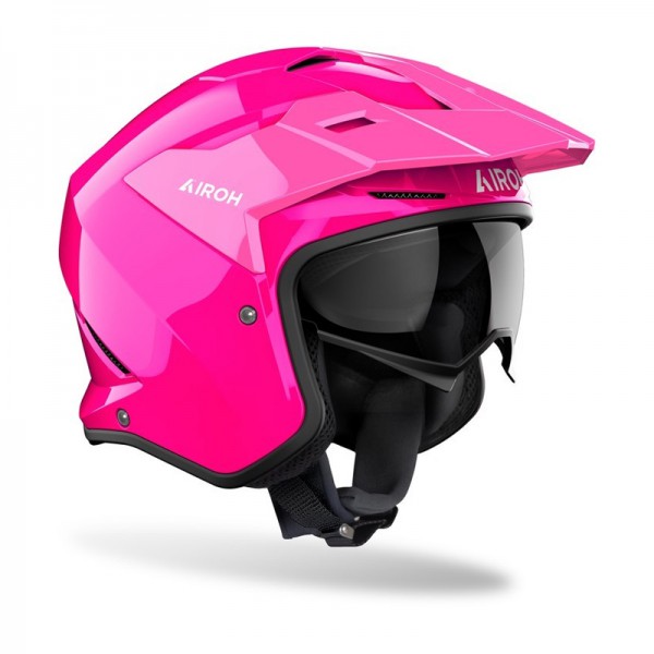 Κράνος  Airoh Kombakt Pink Gloss