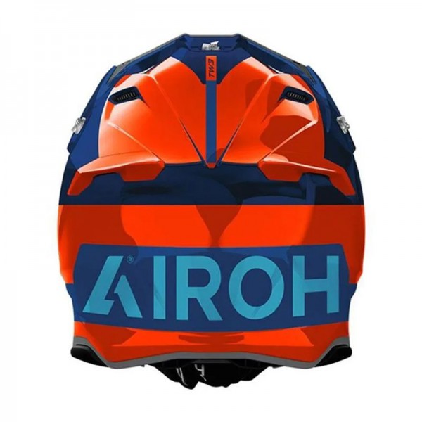 Κράνος Airoh Twist 3 Fancy Orange/Blue Gloss