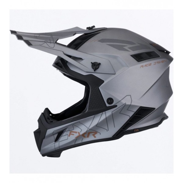 Κράνος FXR Helium Prime Titanium/Kash