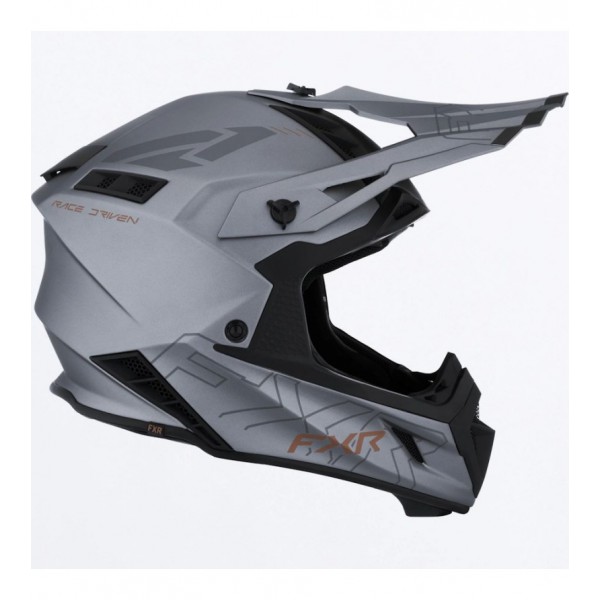 Κράνος FXR Helium Prime Titanium/Kash