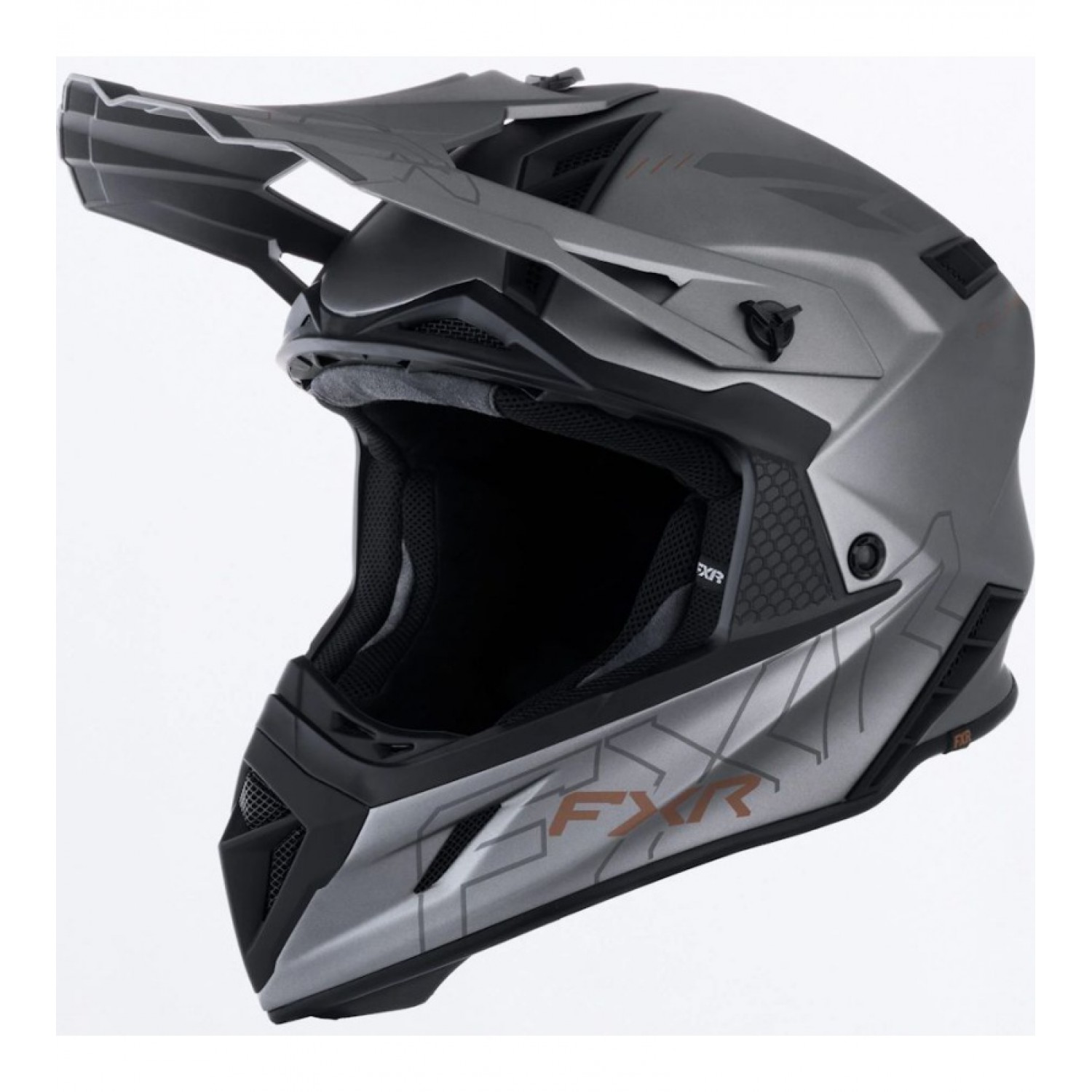 Κράνος FXR Helium Prime Titanium/Kash