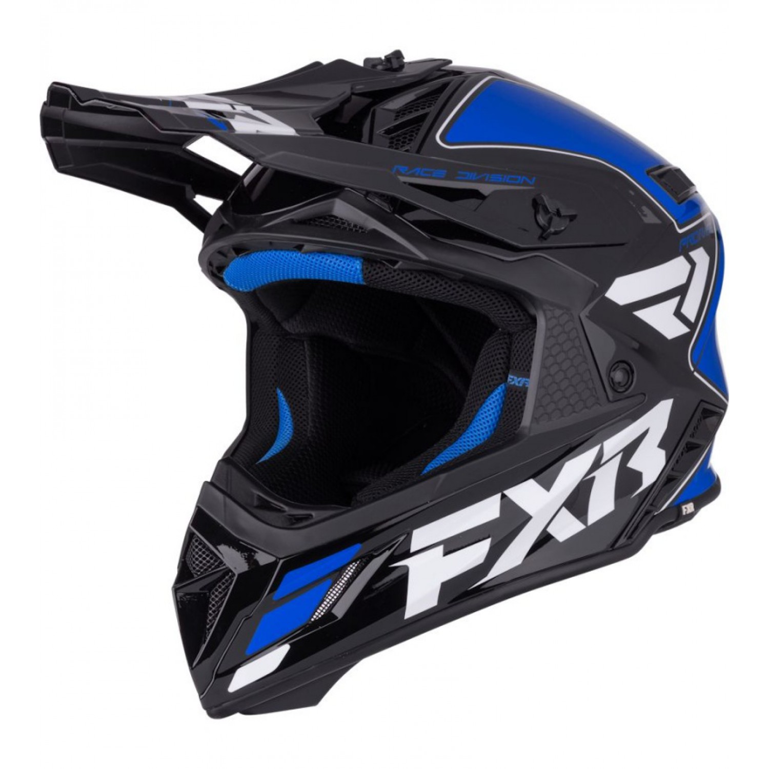 Κράνος FXR Helium Μπλέ / Άσπρο