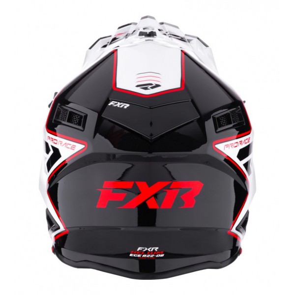 Κράνος FXR Helium Κόκκινο/Άσπρο/Μαύρο