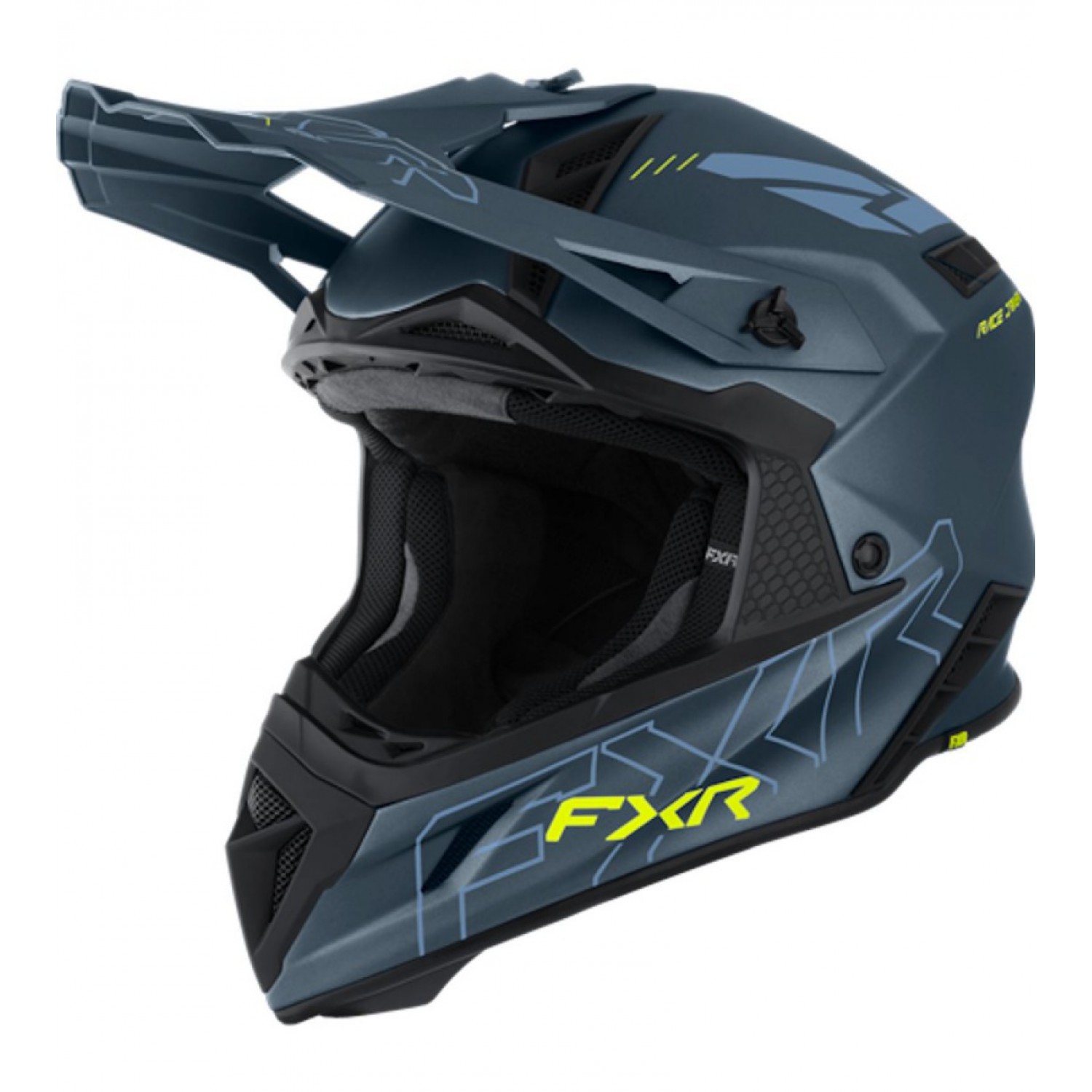 Κράνος FXR Helium Prime Dark Steel 