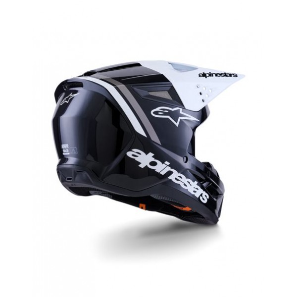 Κράνος ALPINESTARS S-M3 RADIUM Black/White