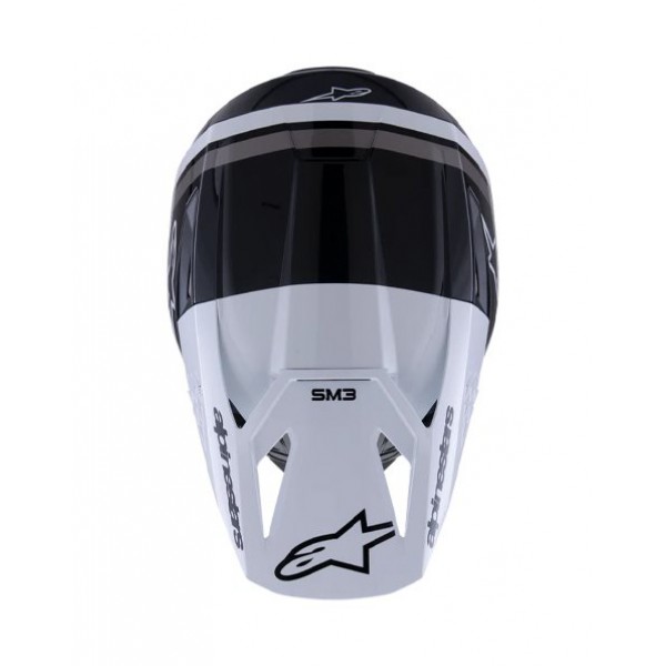 Κράνος ALPINESTARS S-M3 RADIUM Black/White
