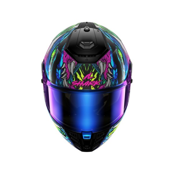 Κράνος SHARK SPARTAN RS SHAYTAN Black/Green/Violet