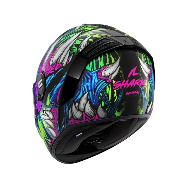Κράνος SHARK SPARTAN RS SHAYTAN Black/Green/Violet