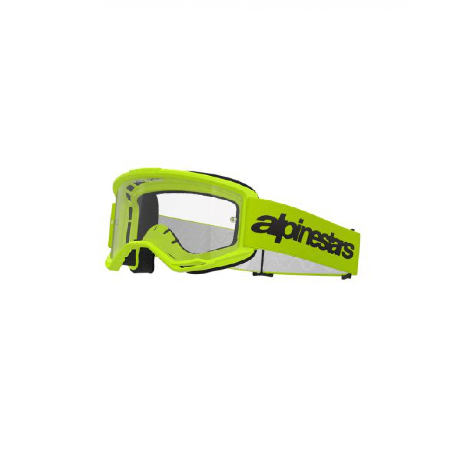 Μάσκα ALPINESTARS MX VISIONi 3 WORDMARK Yellow Fluo/Clear 
