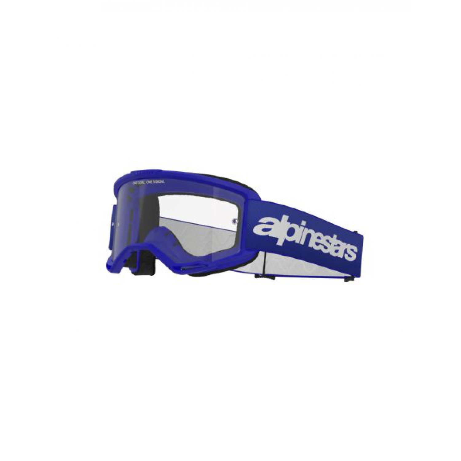 Μάσκα ALPINESTARS MX VISIONi 3 WORDMARK Blue/Clear 