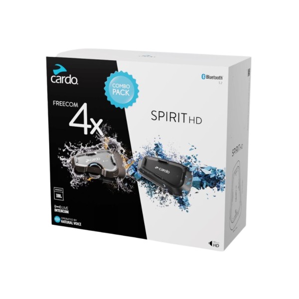ΣΕΤ ΕΝΔΟΕΠΙΚΟΙΝΩΝΙΑΣ CARDO FREECOM 4X & SPIRIT HD